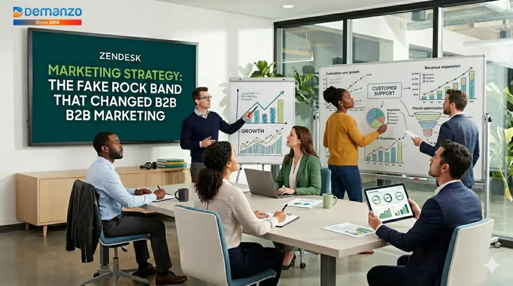 Zendesk Marketing Strategy Explained: The Fake Rock Band That Changed B2B Marketing